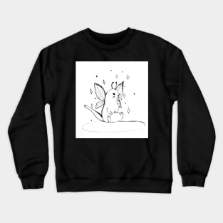 Fairy Otter Crewneck Sweatshirt